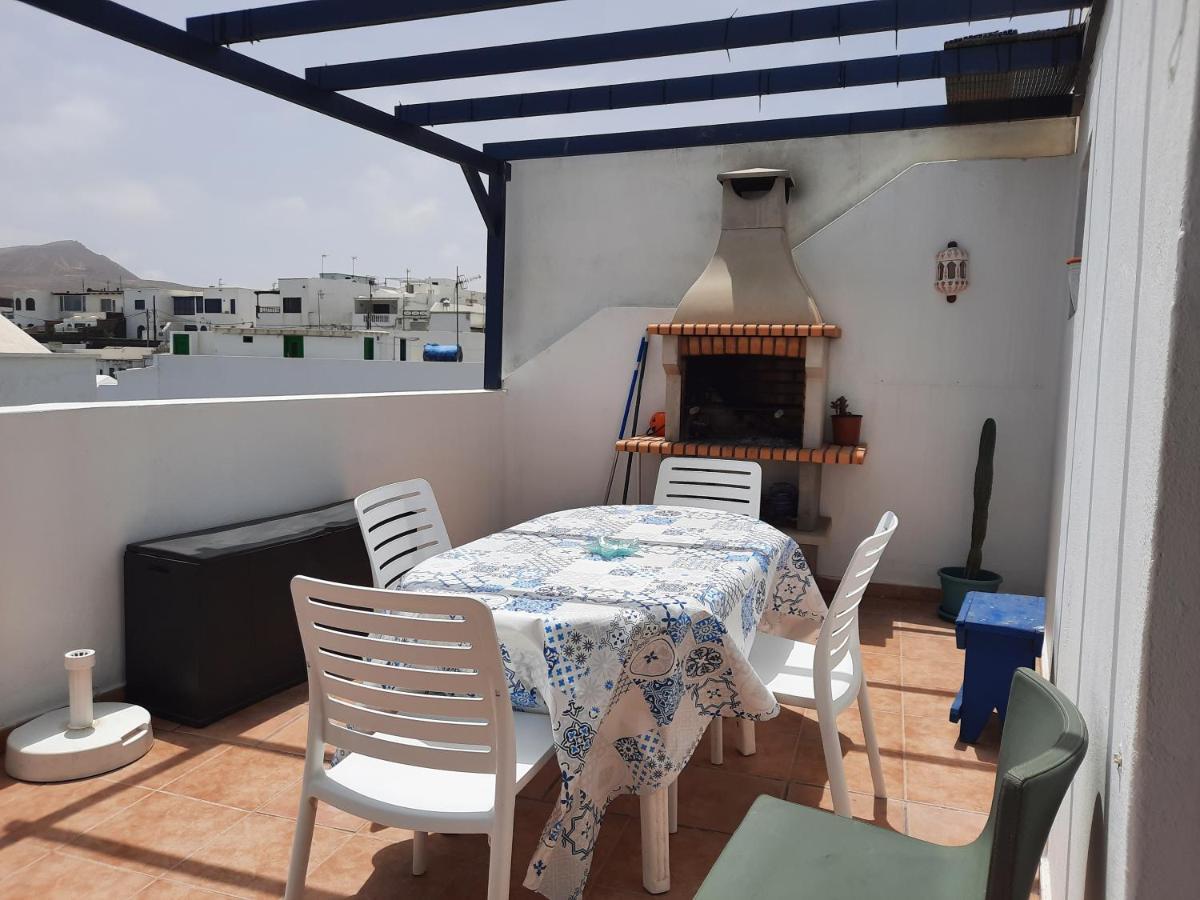 Gran Terraza Con Muy Bonitas Vistas Caleta de Caballo Exterior foto